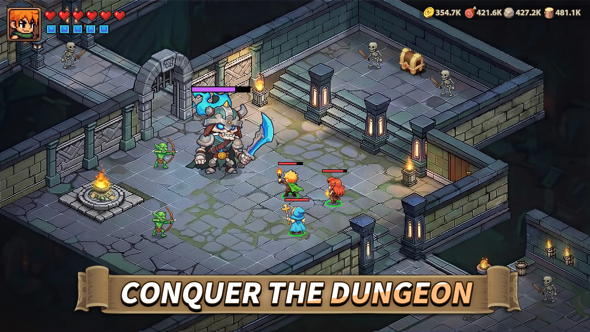 Top Heroes: Kingdom Saga screenshot